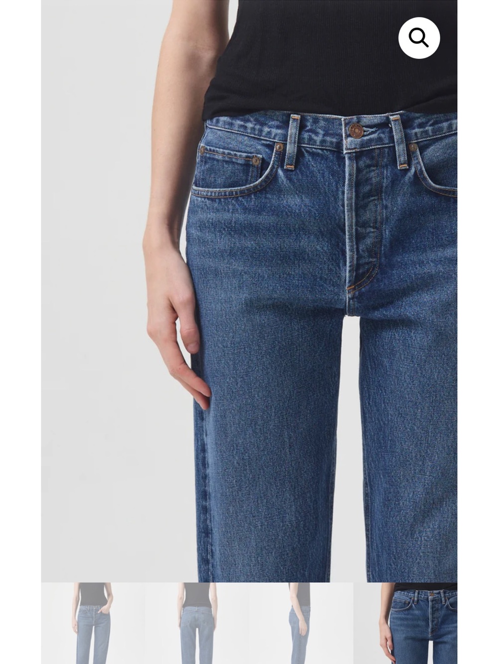 Agolde Parker easy straight jeans - Picture 4 of 6